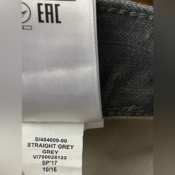 Banana Republic Straight Jeans Gray Men’s 36 X 30 GUC - Picture 15 of 16